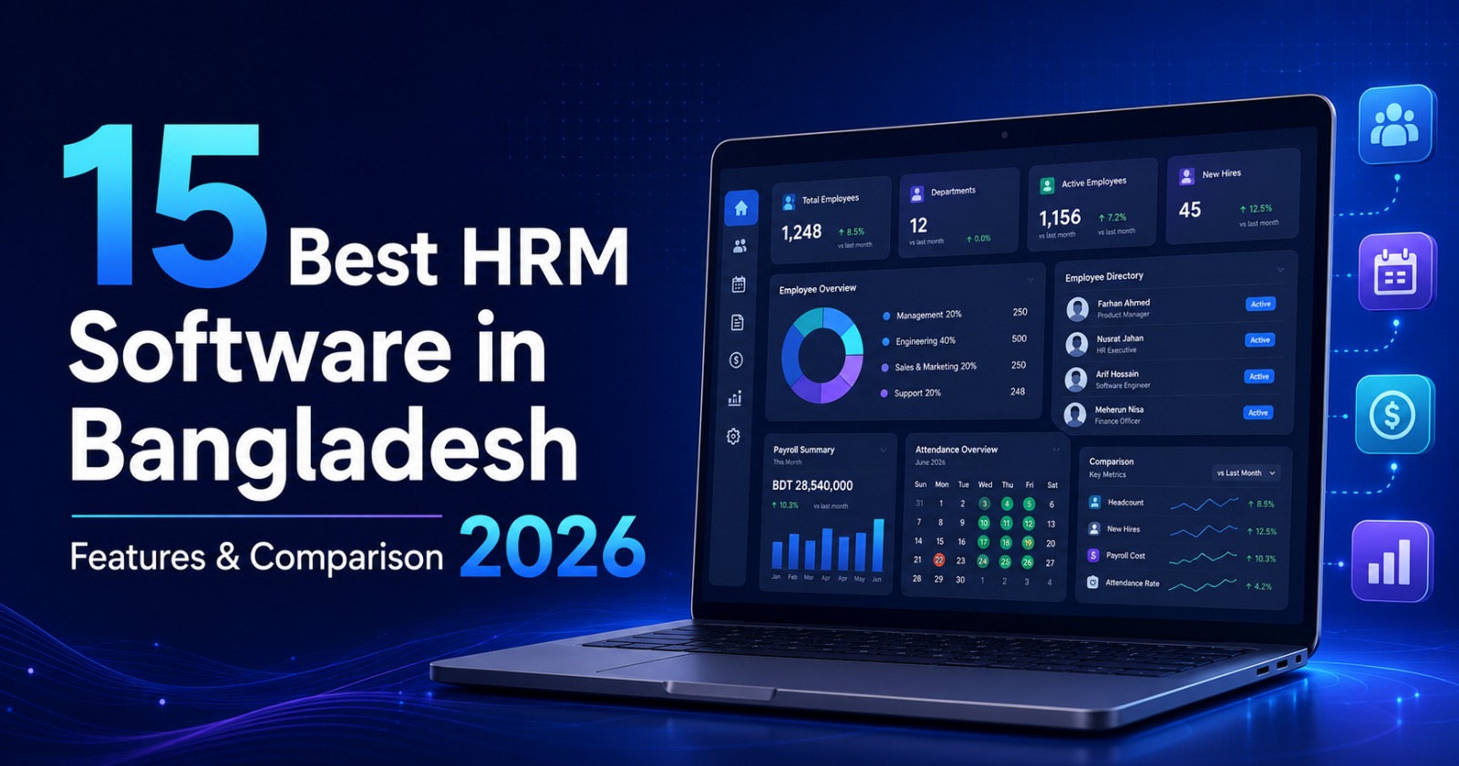 15 Best HRM Software in Bangladesh